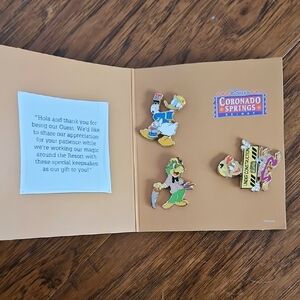 Disney Coronado Springs Resort Character Pin Trio Traders